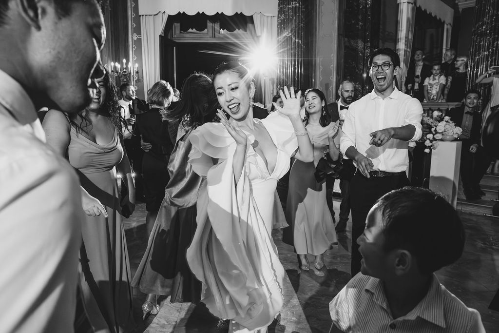 Champagnerdisko Pop-Up-Party mit Champagnerklub